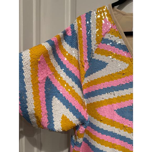 MSRP $225 ✨ Buddy Love Caftan Size S-L Flexible Fit | Covered Buttons ✨QUICKSHIP - Picture 5 of 7